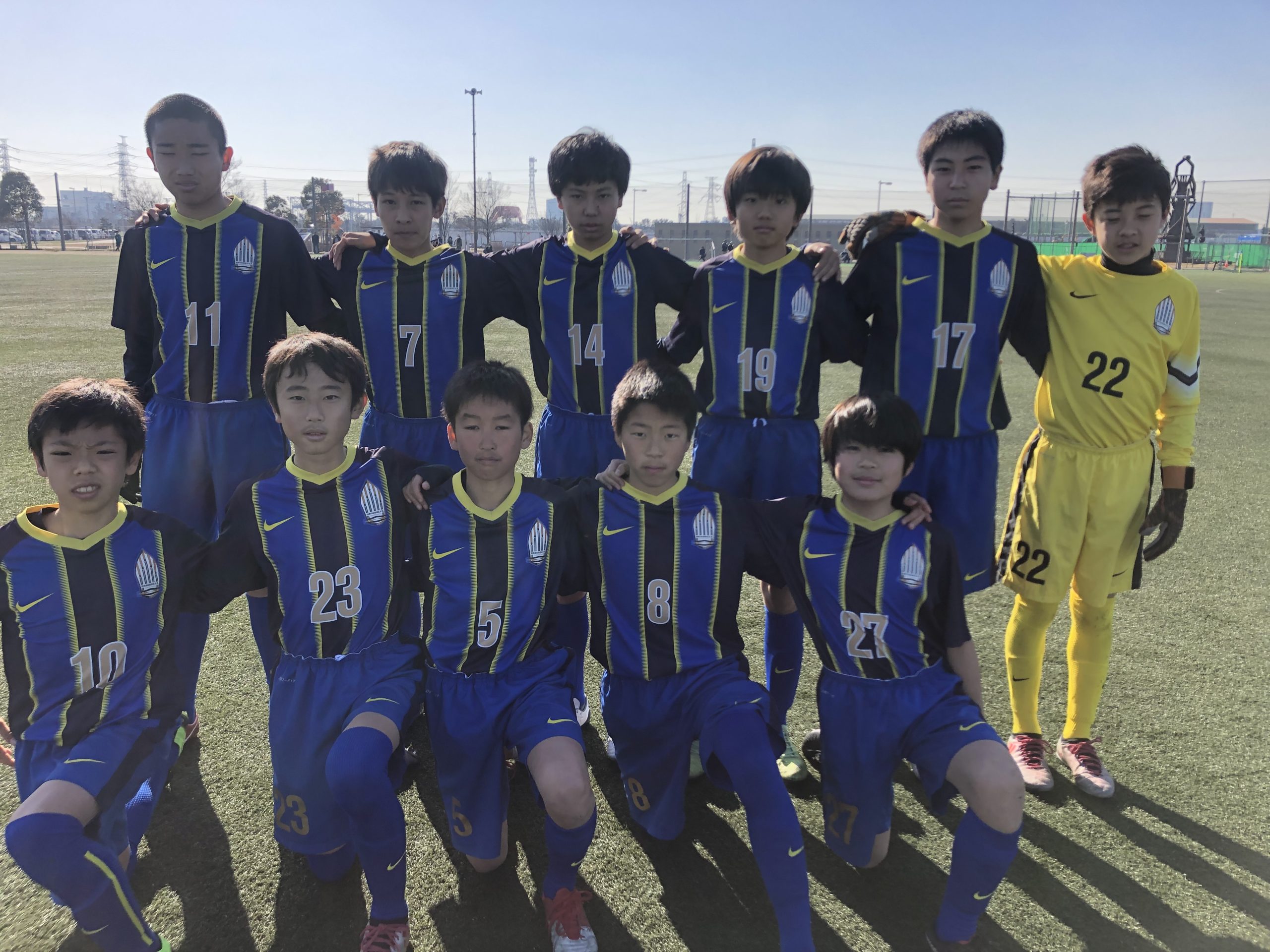 【U13】第２２回 千葉県ユース（Ｕ－１３）サッカー選手権大会 　決勝トーナメント2回戦結果