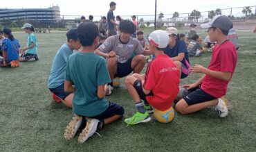 【地域活動】「浦安観光コンベンション協会–たすき掛けサッカー体験」 レポート